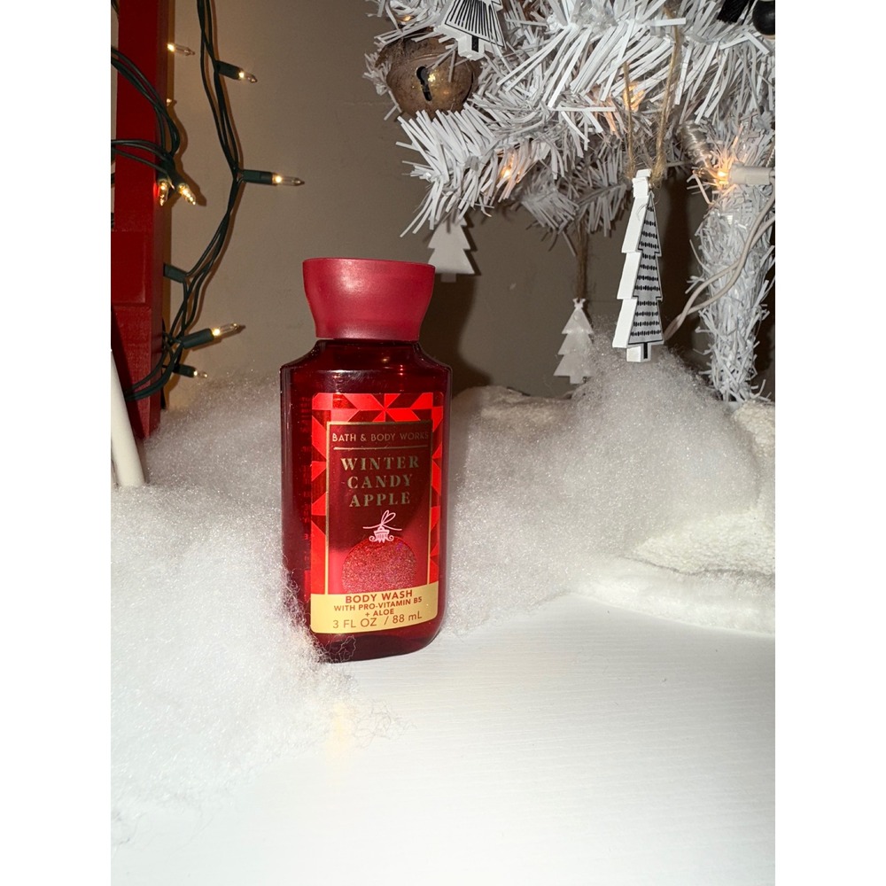 Bath Body Works Winter Candy Apple Body Wash Shower Gel 3‎ FL OZ 88 ML Holiday